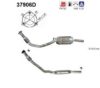 VW 4B0253058AX Catalytic Converter